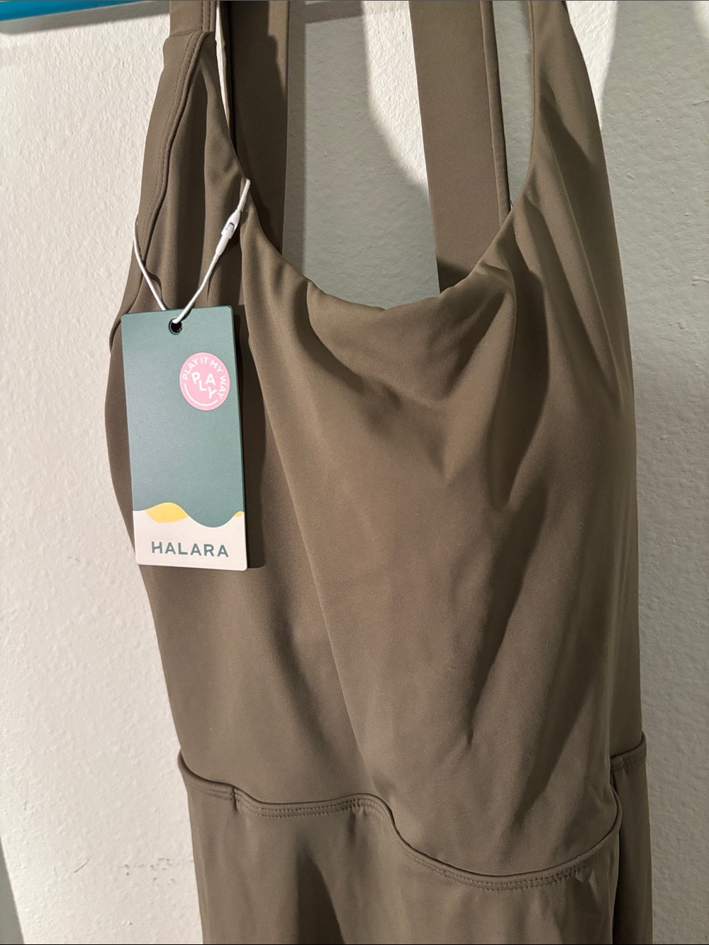HALARA Olive Halter Maxi Dress - Picture 5 of 5